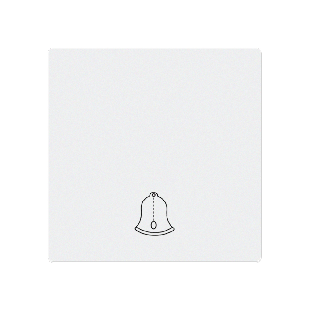 Plastics Switch-YTK Doorbell switch-White